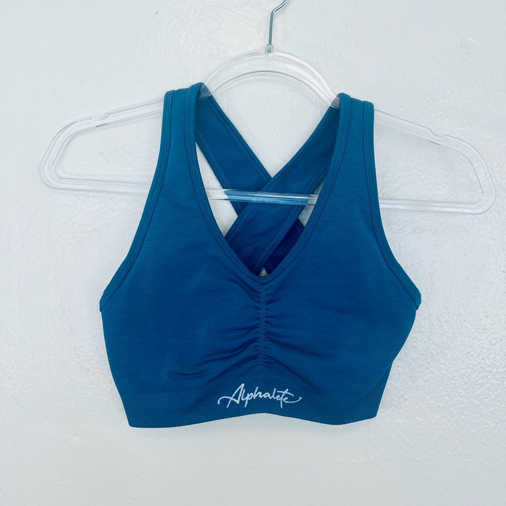 Alphalete Blue Sports Bra